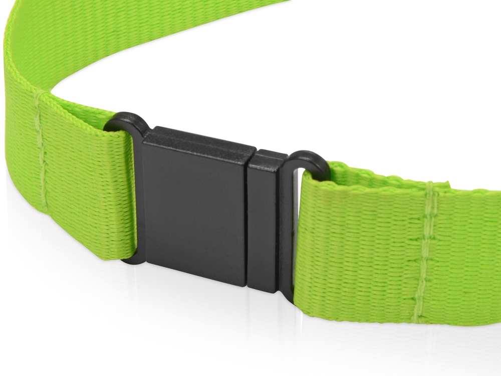 Ланьярд с карабином и замком безопасного разрыва, зеленое яблоко-2