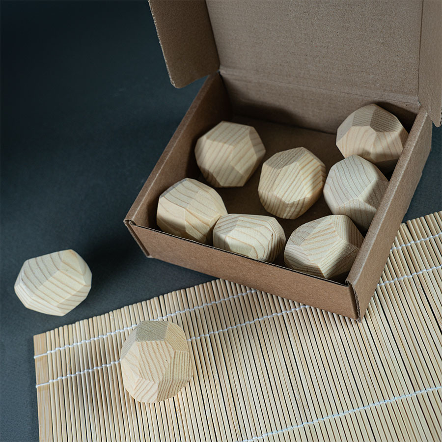 Настольная игра Туми Иши, комплект 9 шт, древесина, светло-коричневый-3