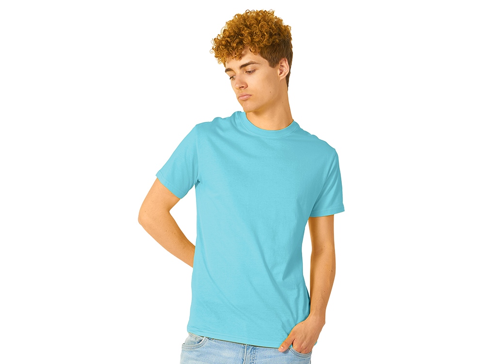 Футболка Heavy Super Club мужская, лазурный-0