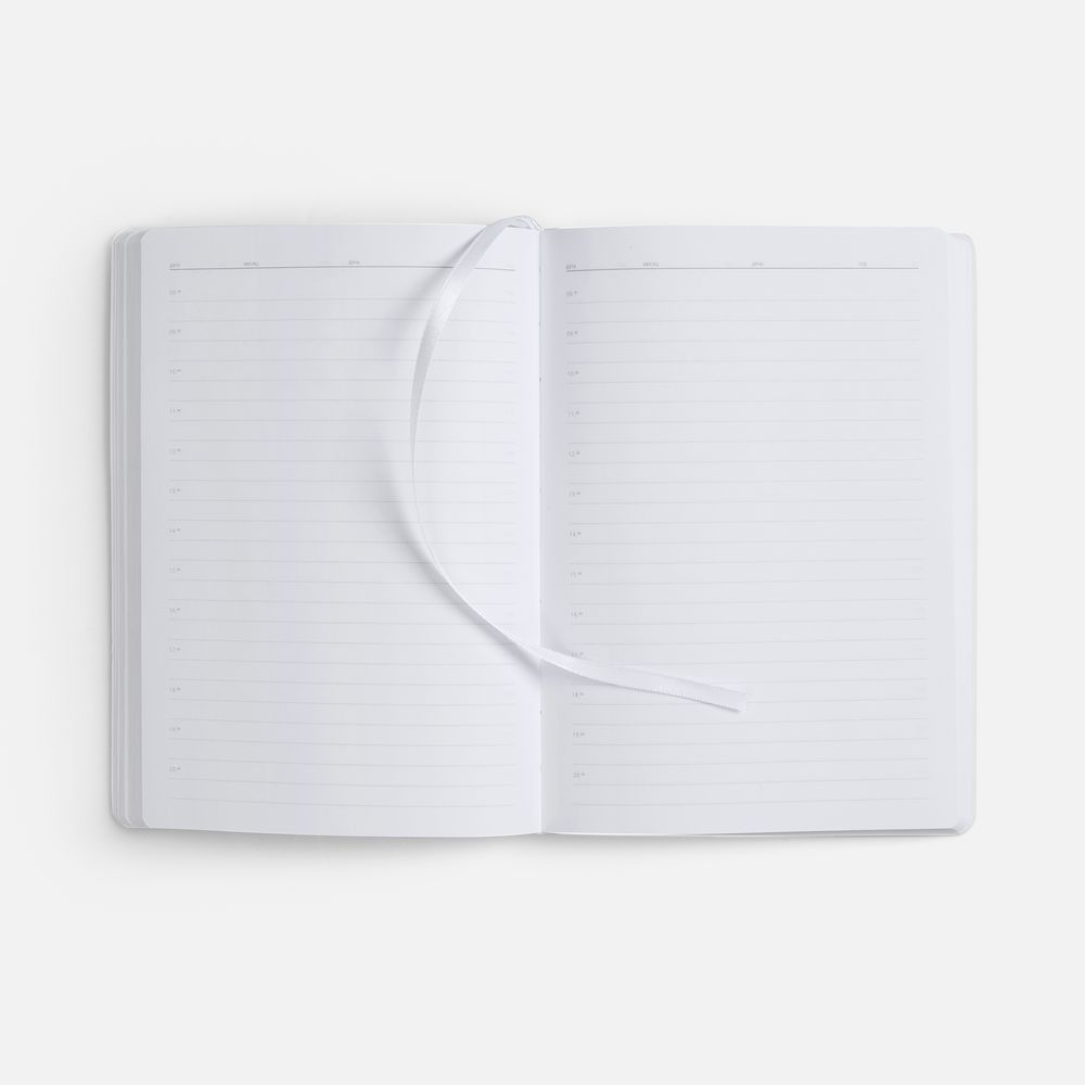 Ежедневник Tact, недатированный, белый-3