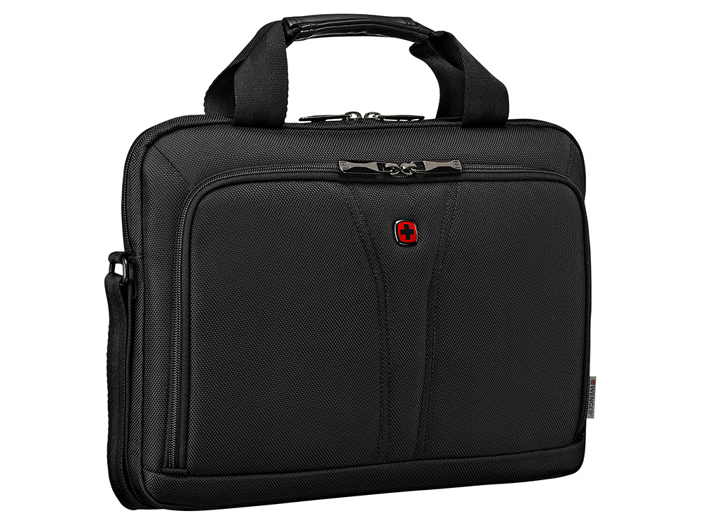 Сумка для ноутбука WENGER BC Free 14'', чёрный, 100% полиэстер, 35x26x6 см, 5 л-1