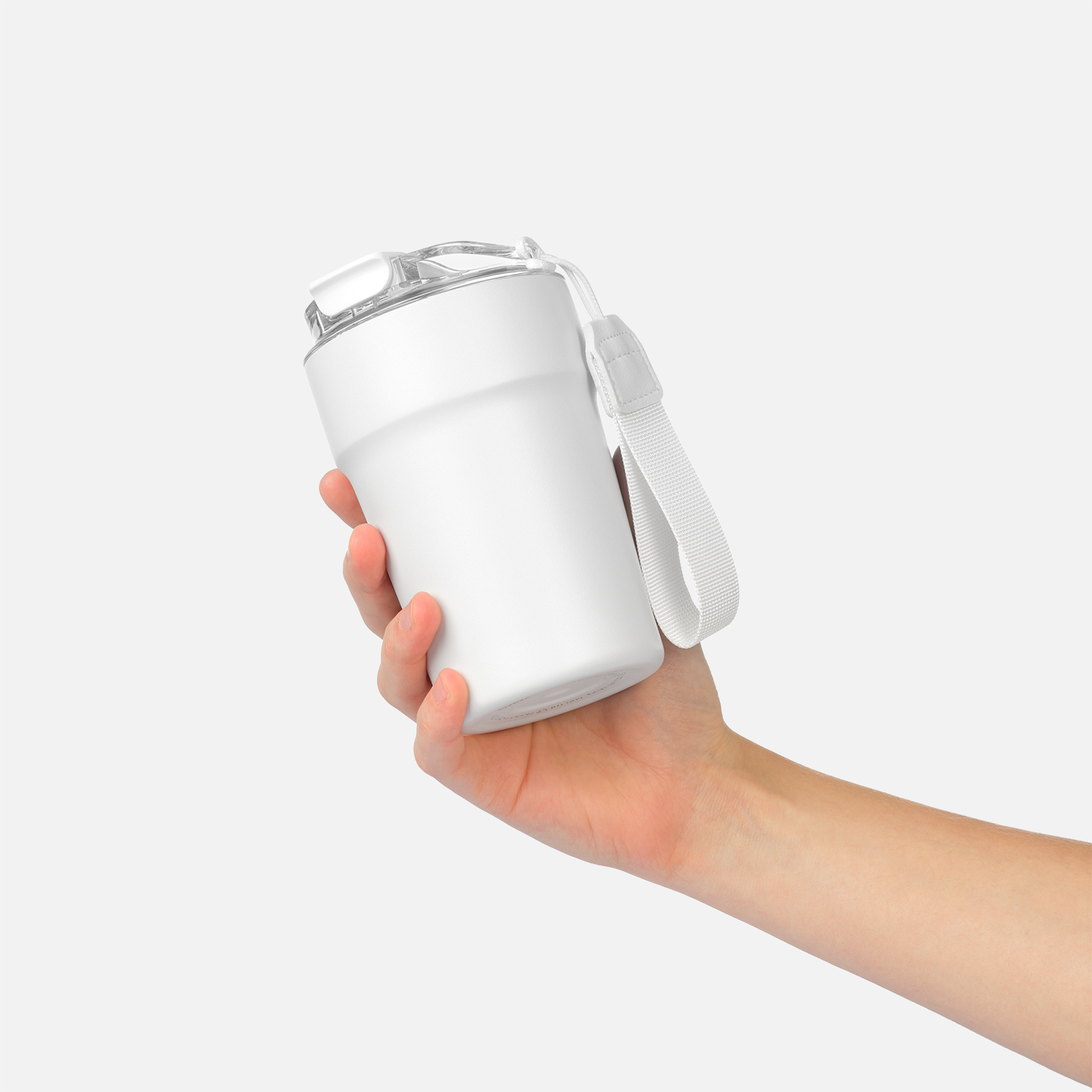 Термокружка вакуумная Монако (Monaco), белая-7