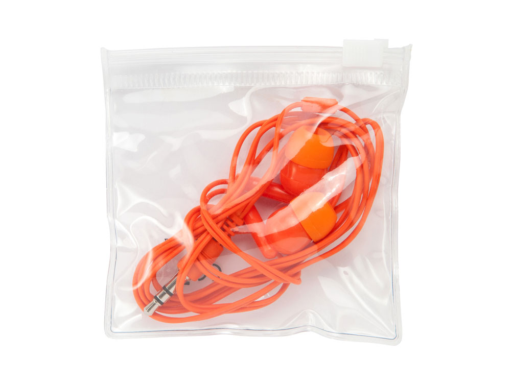 Наушники PUNK, оранжевый-0