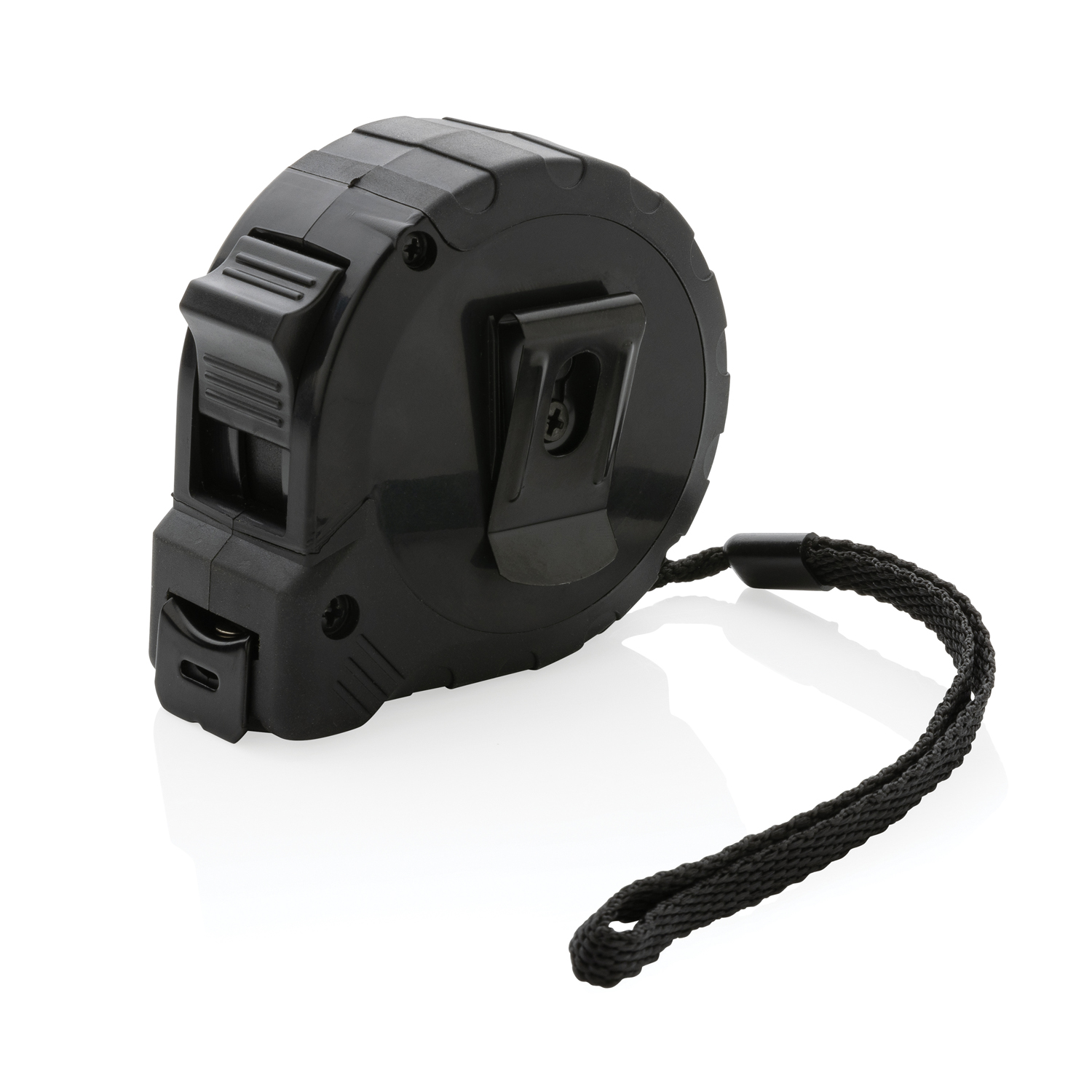 Рулетка из переработанного пластика RCS с кнопкой блокировки, 5м/19 мм-2