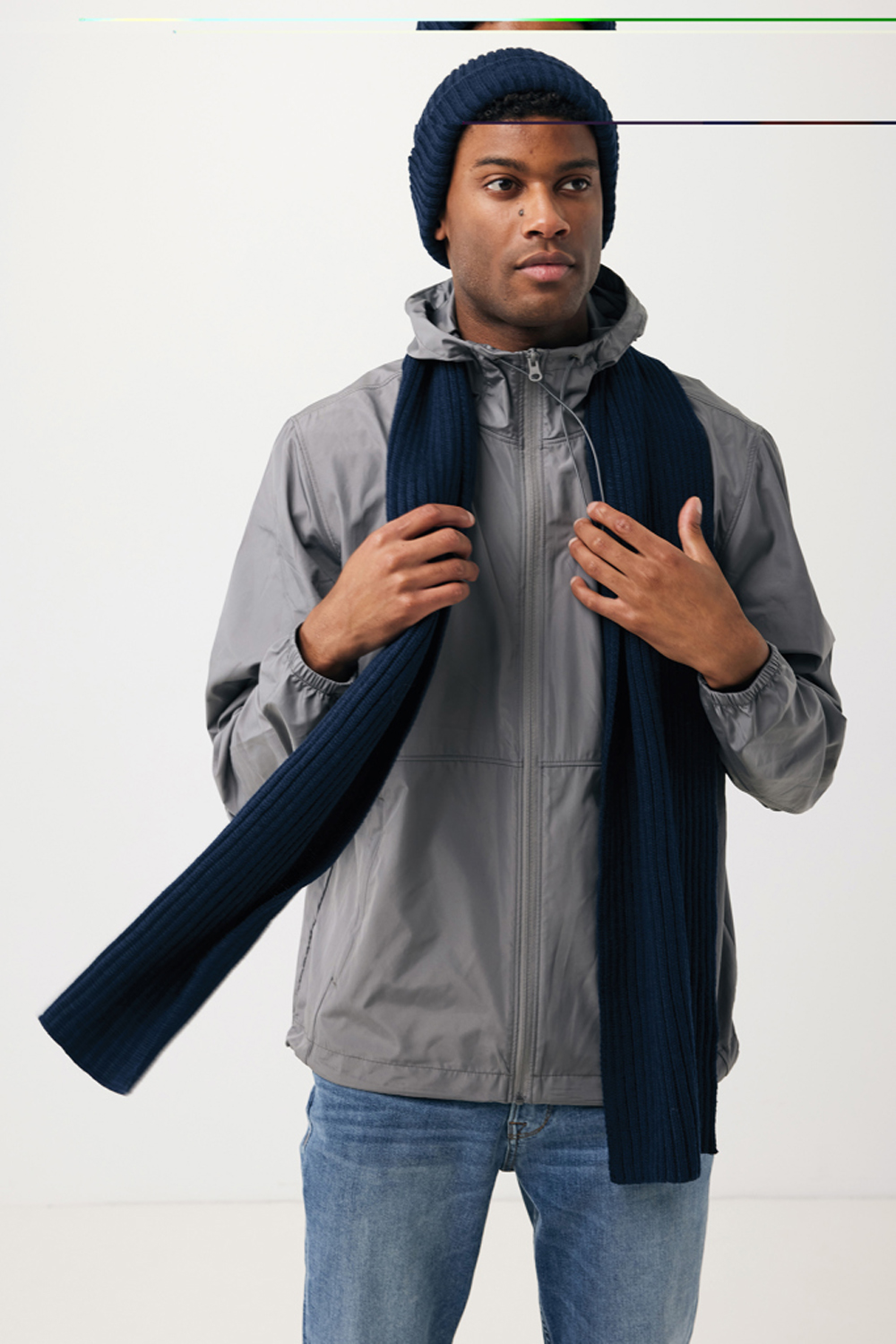 Вязаный шарф Impact из Polylana® AWARE™, 180x25 см-7