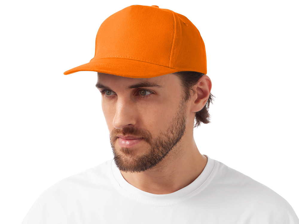 Бейсболка Florida 350 5-панельная, оранжевый-1