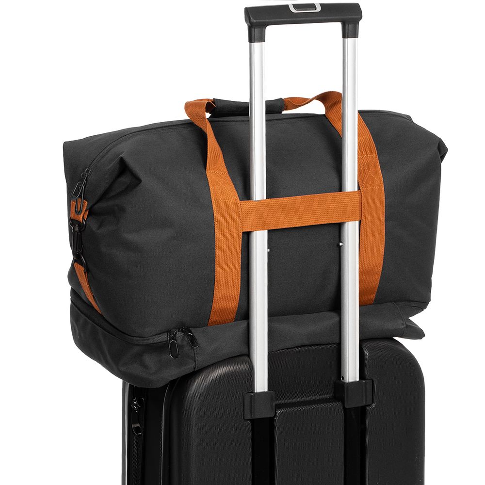 Сумка дорожная Incluso, черная-5