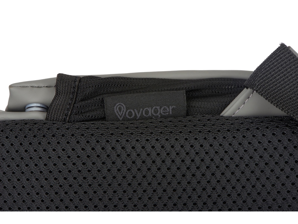 Рюкзак Sofit для ноутбука из экокожи, серый-12