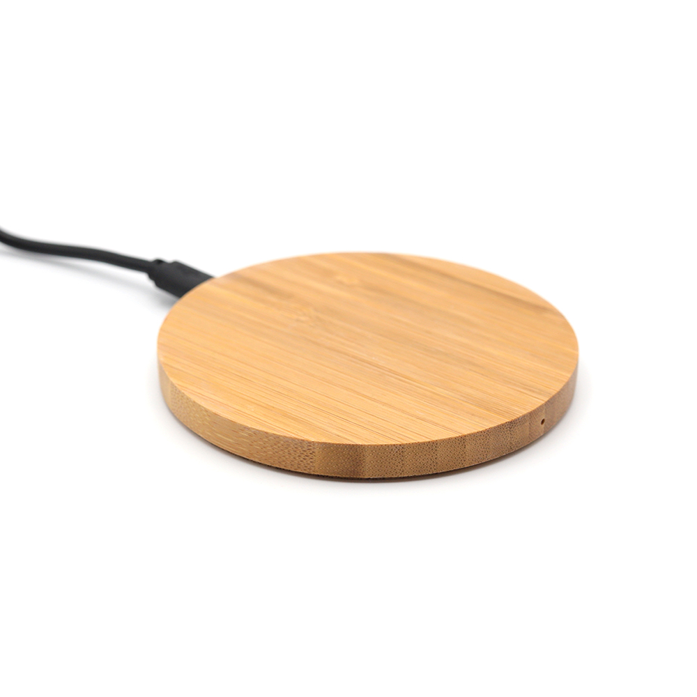 Беспроводное зарядное устройство Bamby 10W, Бежевый-0