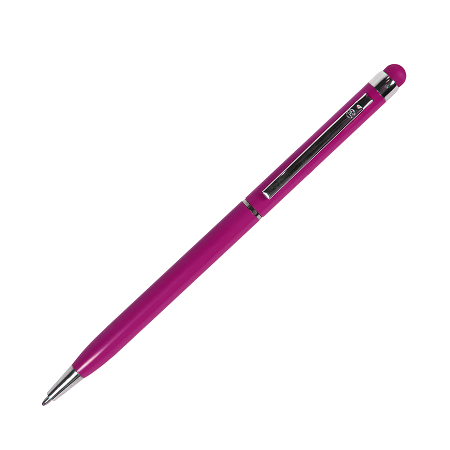 Ручка шариковая со стилусом TOUCHWRITER, розовый-0