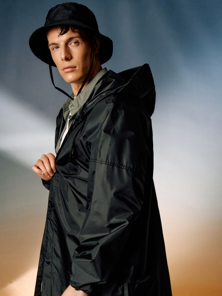 Дождевик унисекс Rainman, черный-3