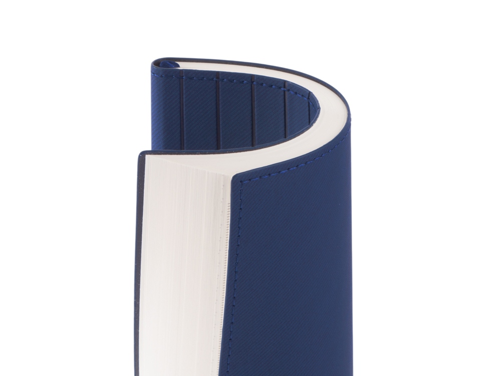 Блокнот А5 Bradbury, гибкая обложка, 80 листов 80 гр/м2 FSC бумага, темно-синий-6