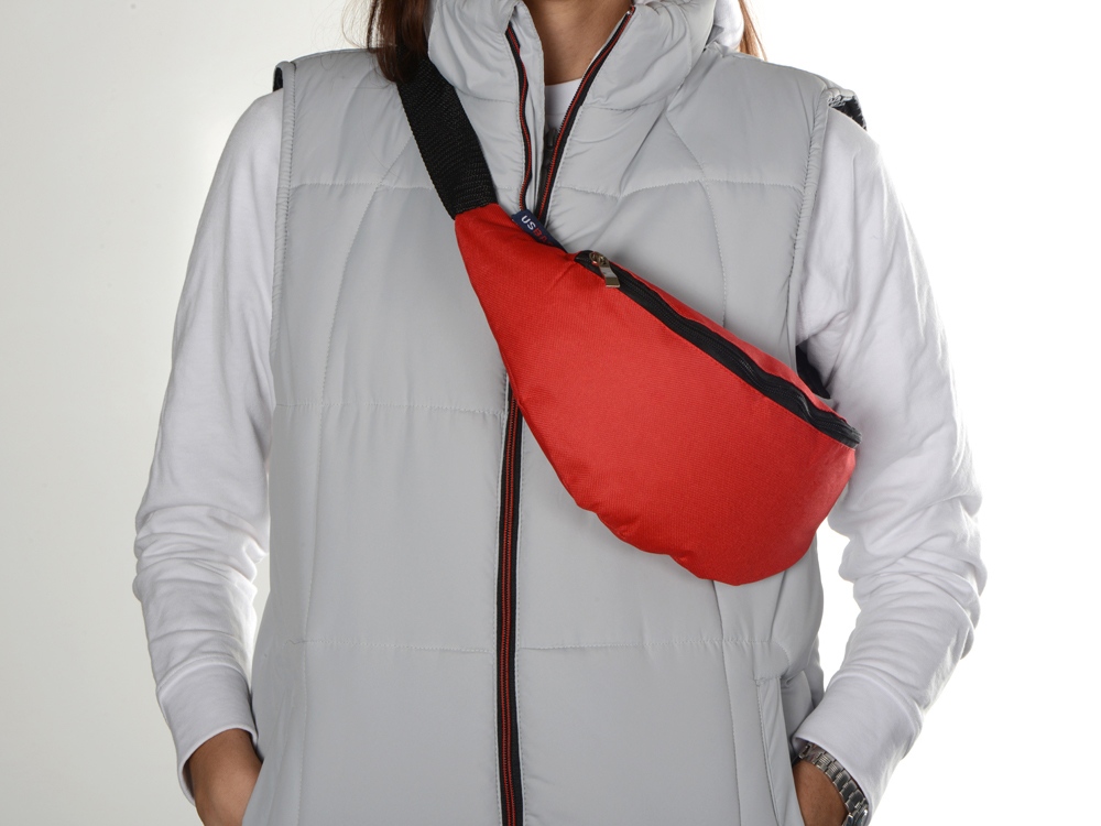 Сумка на пояс Sling, красный-5