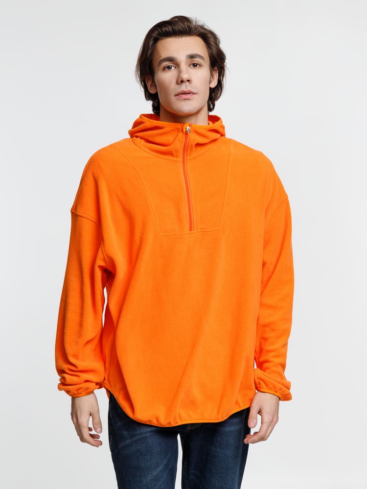 Анорак флисовый унисекс Fliska, оранжевый-3