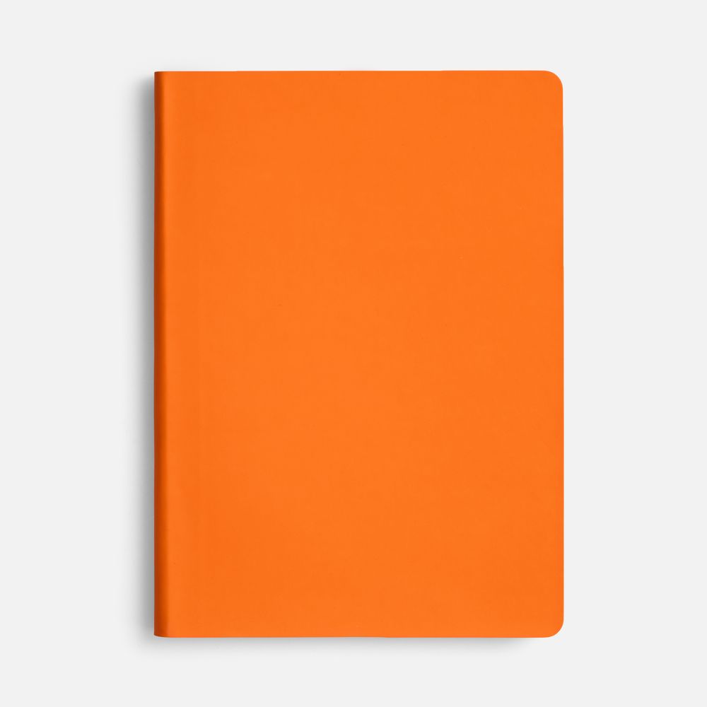 Блокнот Flex Shall ver.2, оранжевый-1
