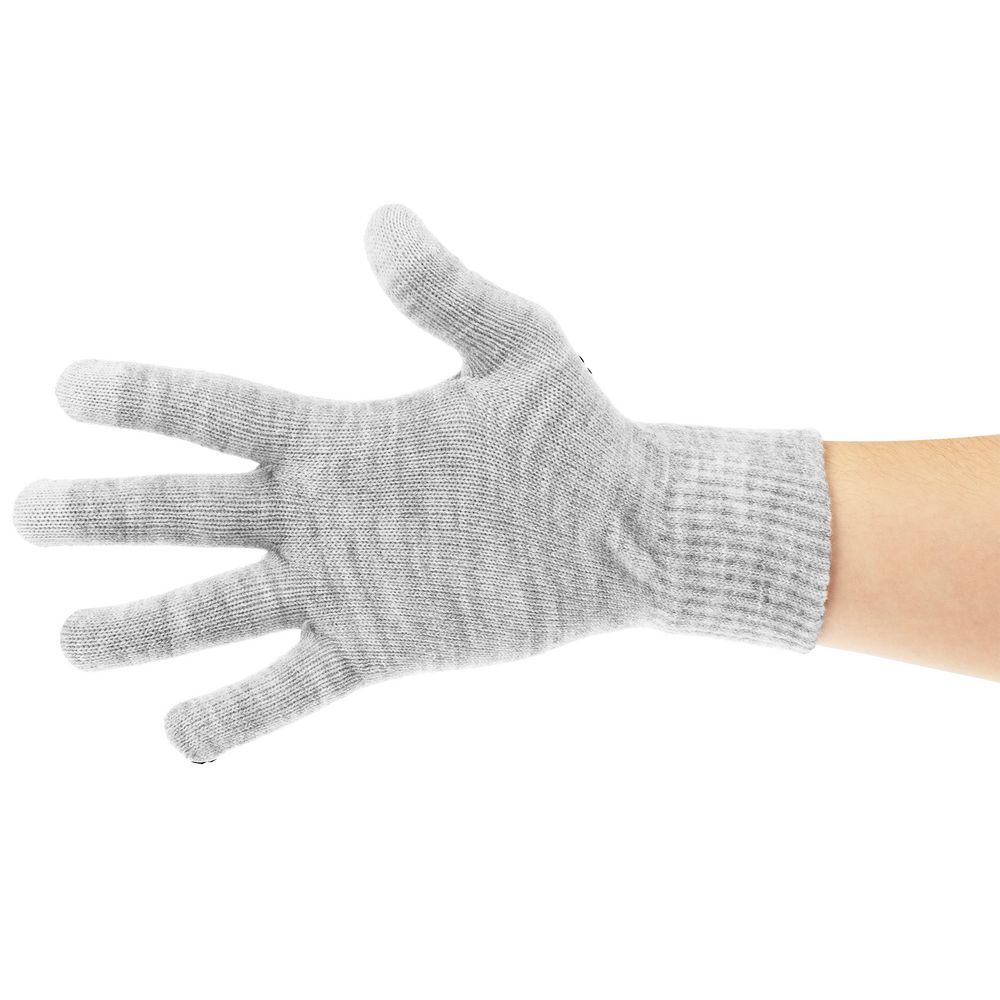 Перчатки сенсорные Urban Flow, светло-серые-1