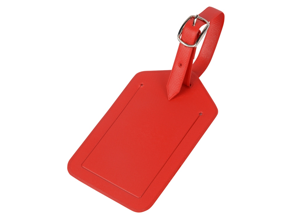 Багажная бирка Weekend из ПВХ, красный-0