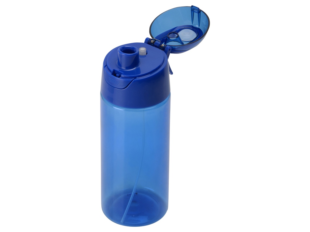 Спортивная бутылка с пульверизатором Spray, 600мл, Waterline, синий-1