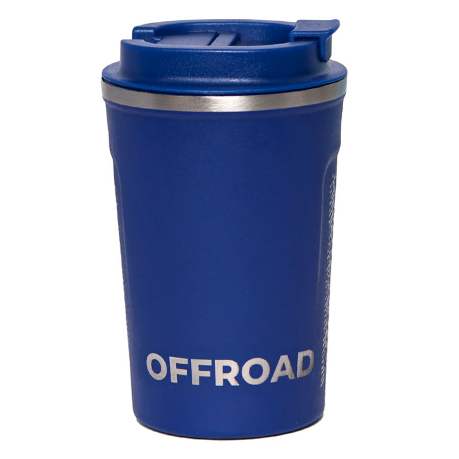 Термокружка OFFROAD, 400мл, синий-8
