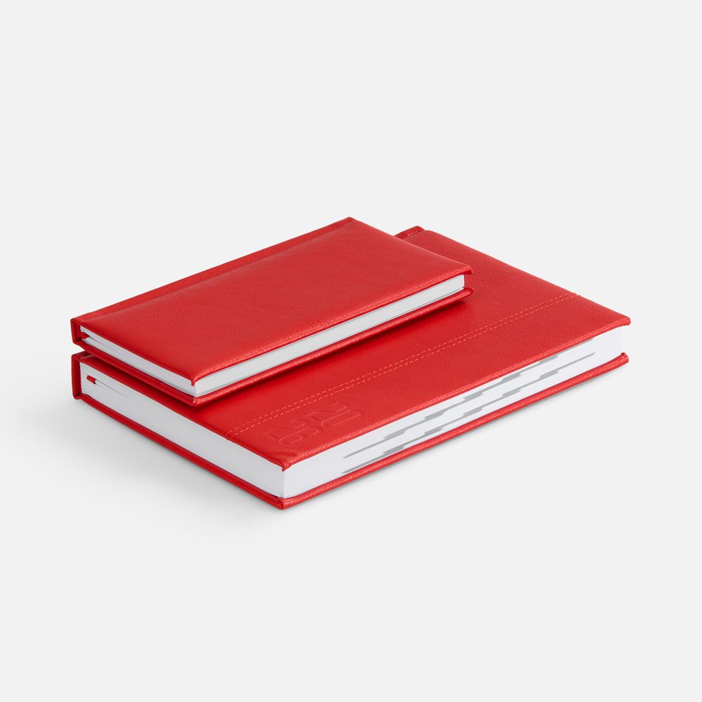 Ежедневник Baza, датированный, красный-6