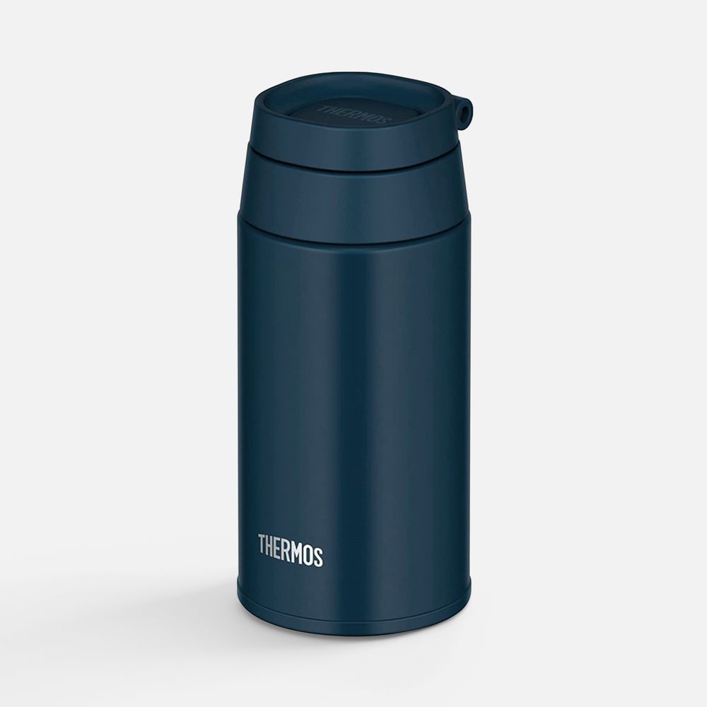 Термобутылка JOO 380, синяя (индиго)-0