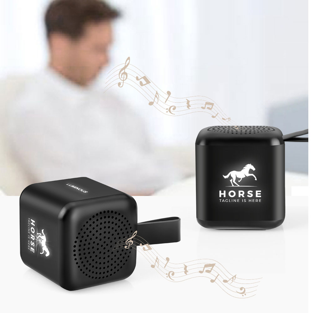 Bluetooth колонка Slaigo mini, Черный-3