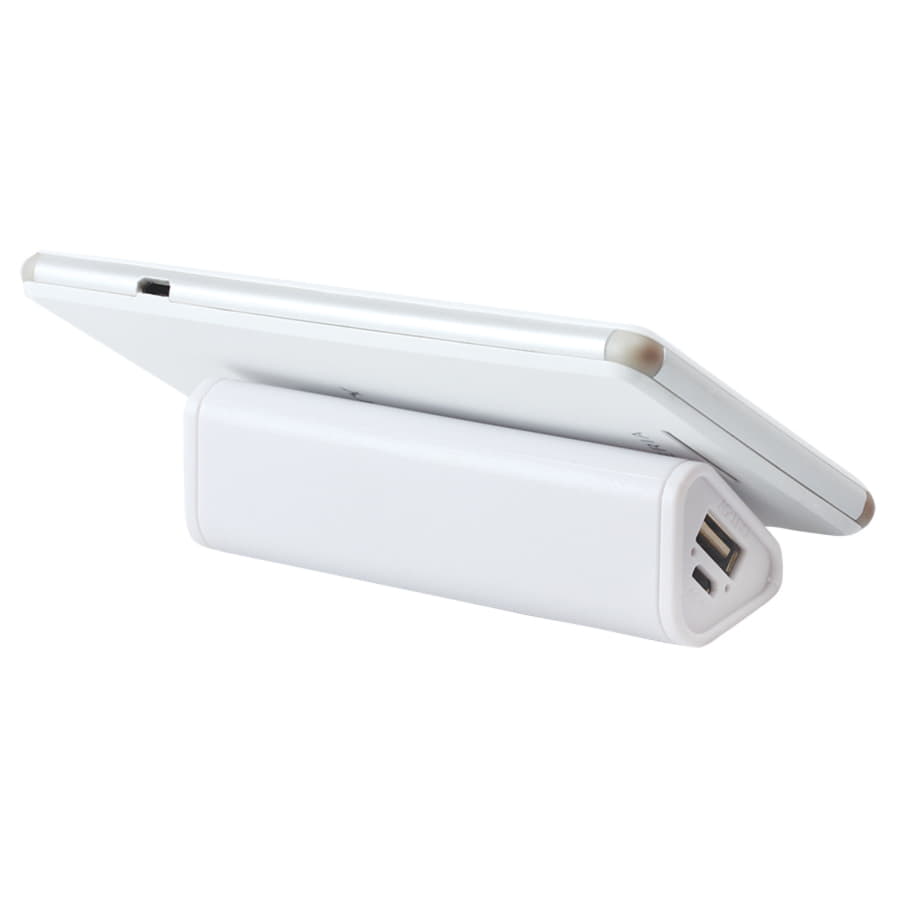 Универсальное зарядное устройство "Ventur" (2200mAh), белый-3