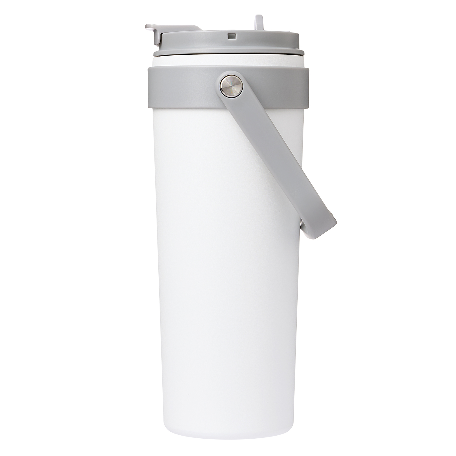 Термокружка вакуумная Соло (Solo), белая-1