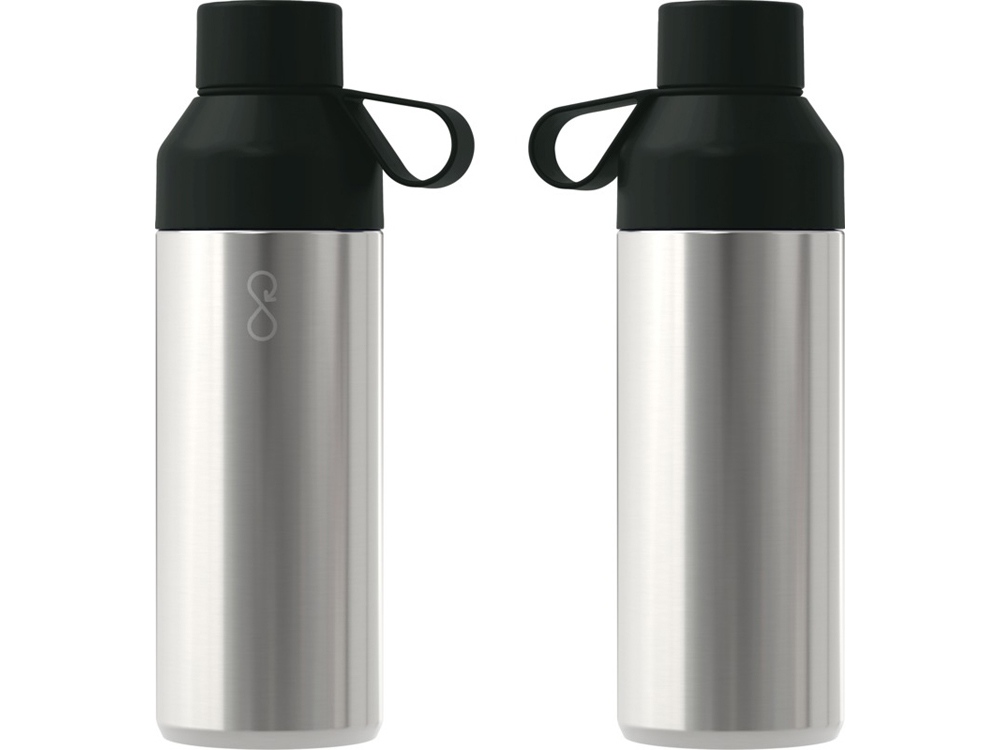 Бутылка для воды Ocean Bottle Lite объемом 620 мл, сплошной черный-2