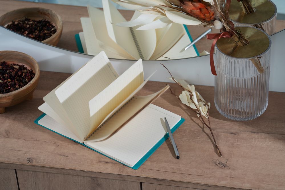 Ежедневник Spring Shall, недатированный, зеленый-7