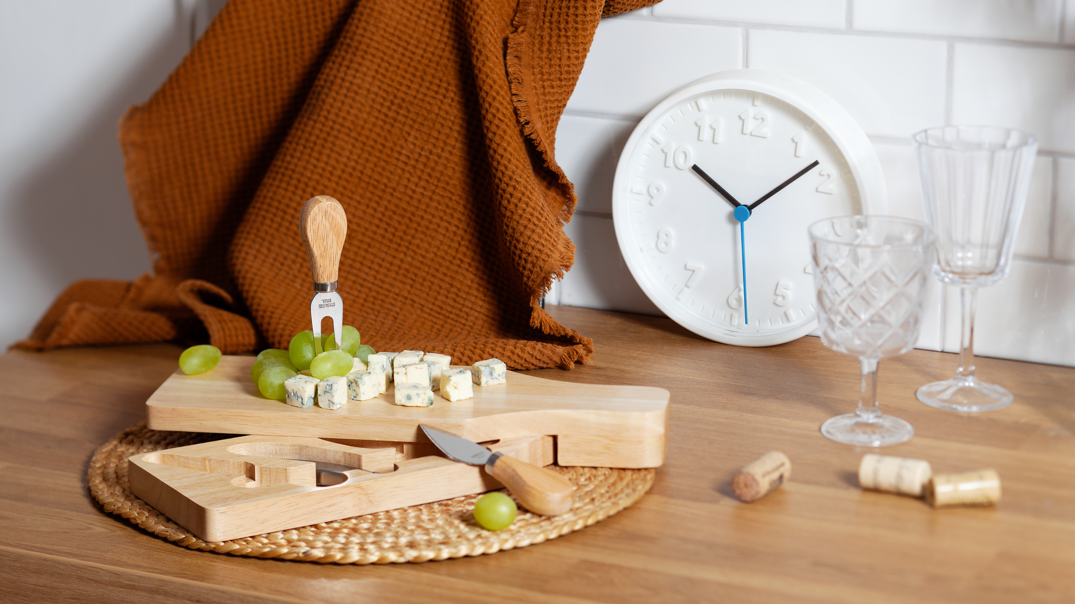 Набор для сыра и вина "Gourmet" в футляре-2