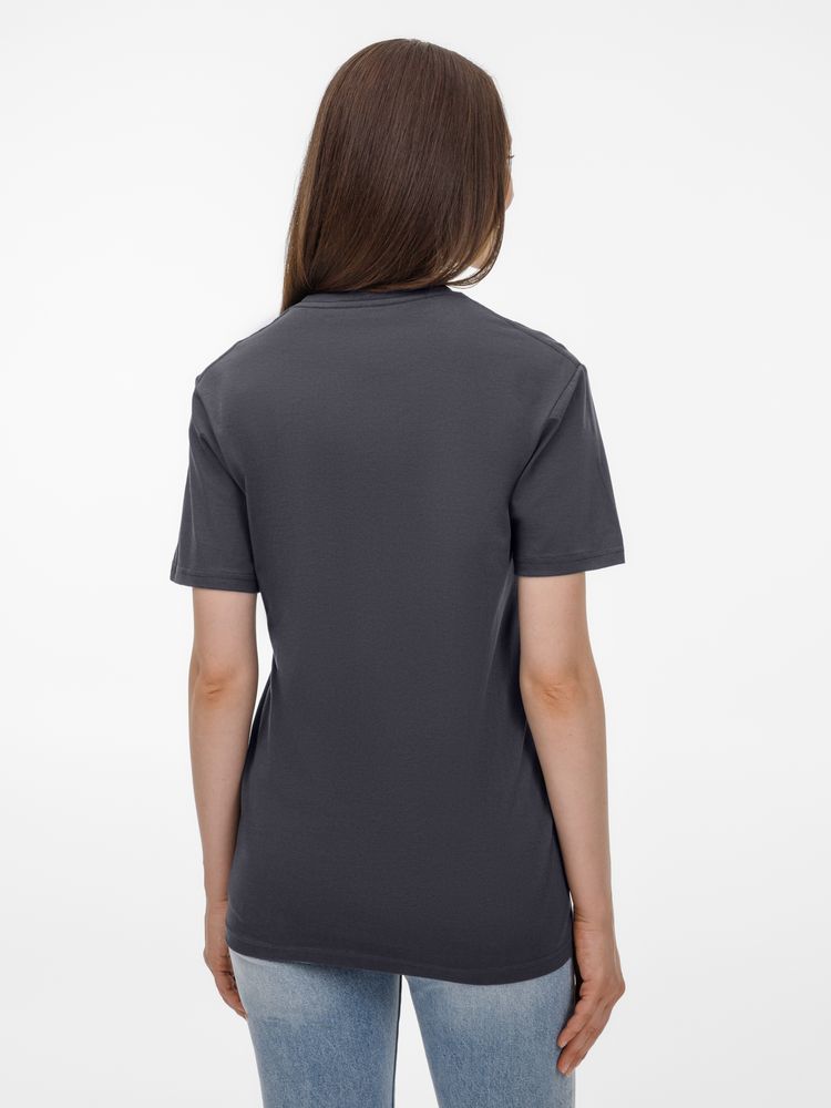 Футболка унисекс T-Bolka 180, темно-серая-5