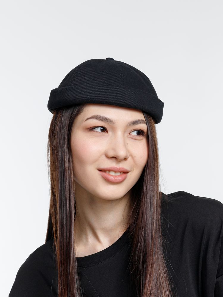 Кепка без козырька Marinero, черная-0