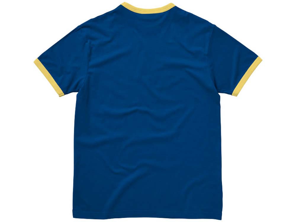Футболка Adelaide мужская, синий/желтый-3