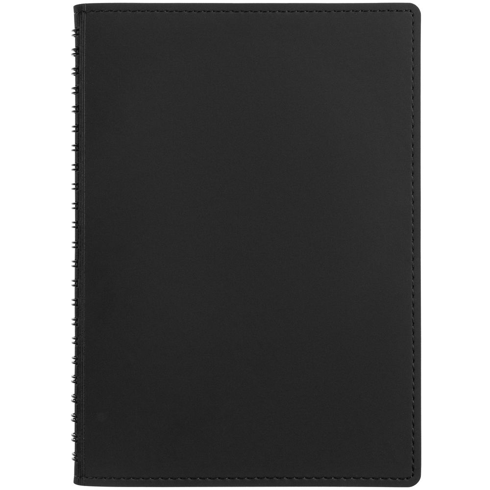 Ежедневник Spring Shall, недатированный, черный с серым-2