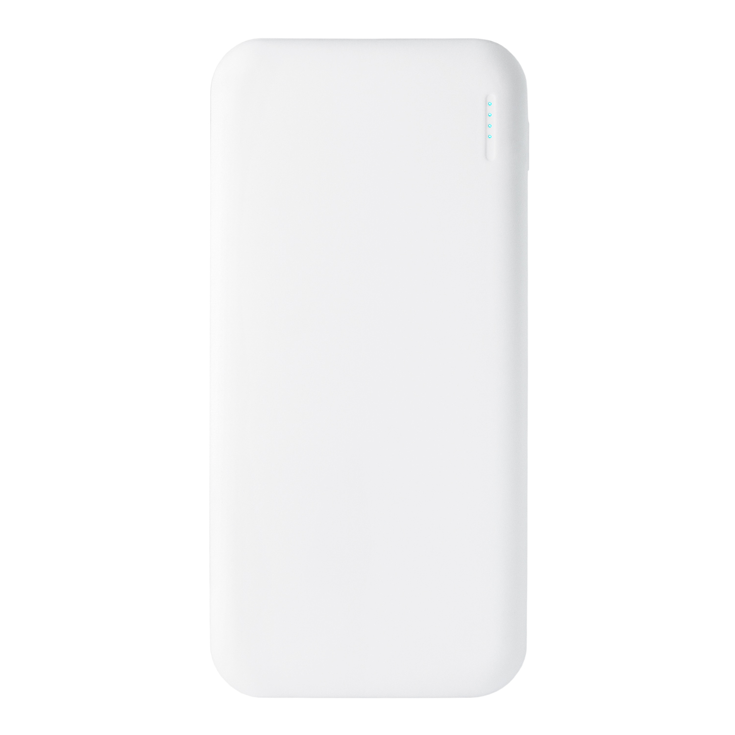 Внешний аккумулятор с подсветкой Luce 10000 mAh, белый-1