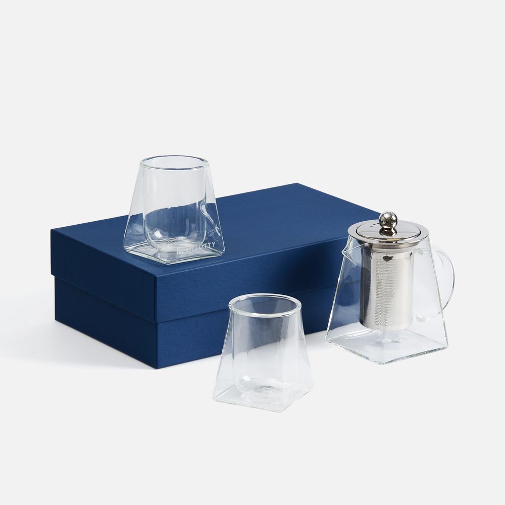 Чайный набор Quadroni в темно-синей коробке-1