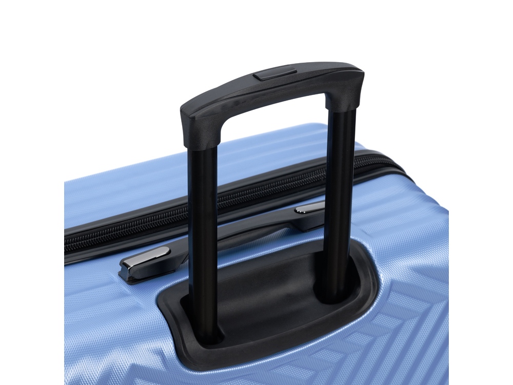 Чемодан TORBER Lama, синий, ABS-пластик, 49 х 29,5 х 77 см, 92 л-4