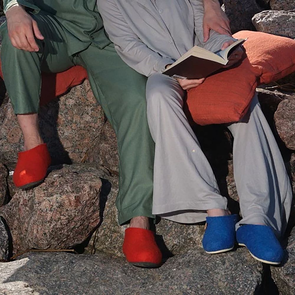 Домашние валенки Cant, красные-4