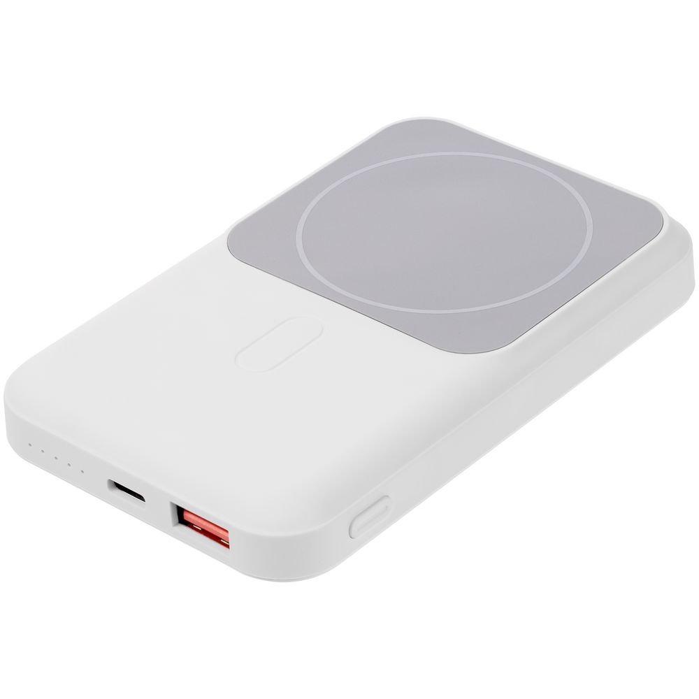 Магнитный беспроводной аккумулятор Top Force, 10 000 мАч, белый-1