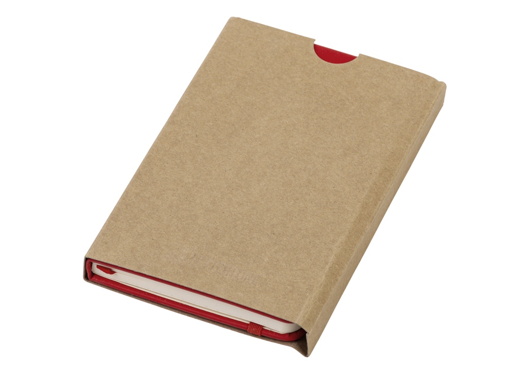 Блокнот Vision 2.0 А6 в твердой обложке, красный-5