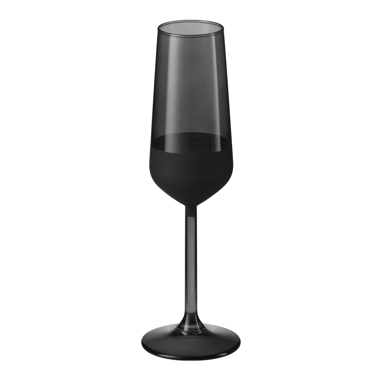 Бокал для шампанского Black Edition, черный-0