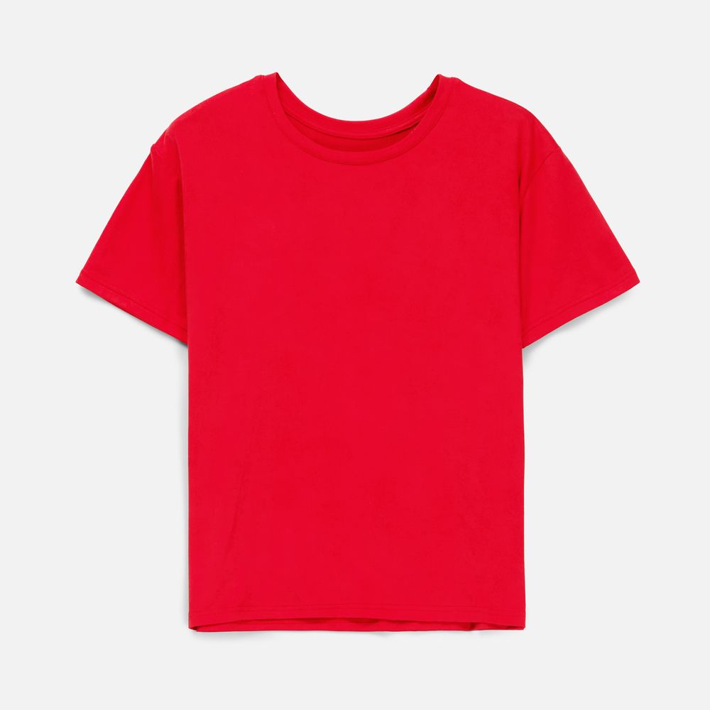 Футболка унисекс Senti, красная-2