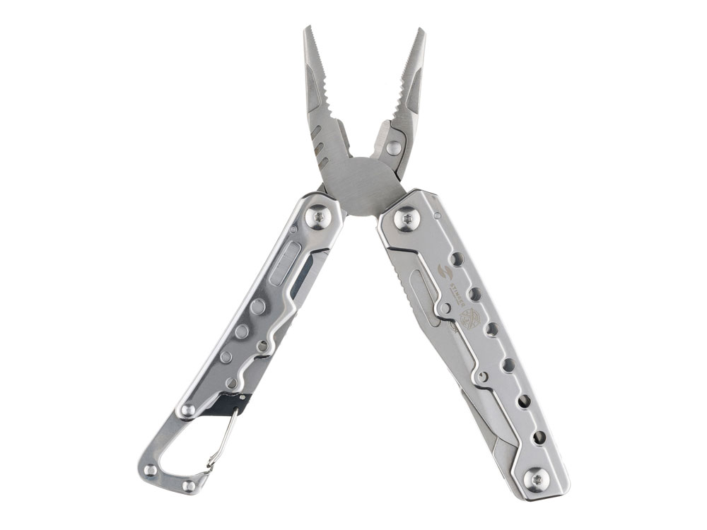 Мультитул Stinger, 105x40 мм, 12 функций, сталь, серебристый, в комплекте нейлоновый чехол-2
