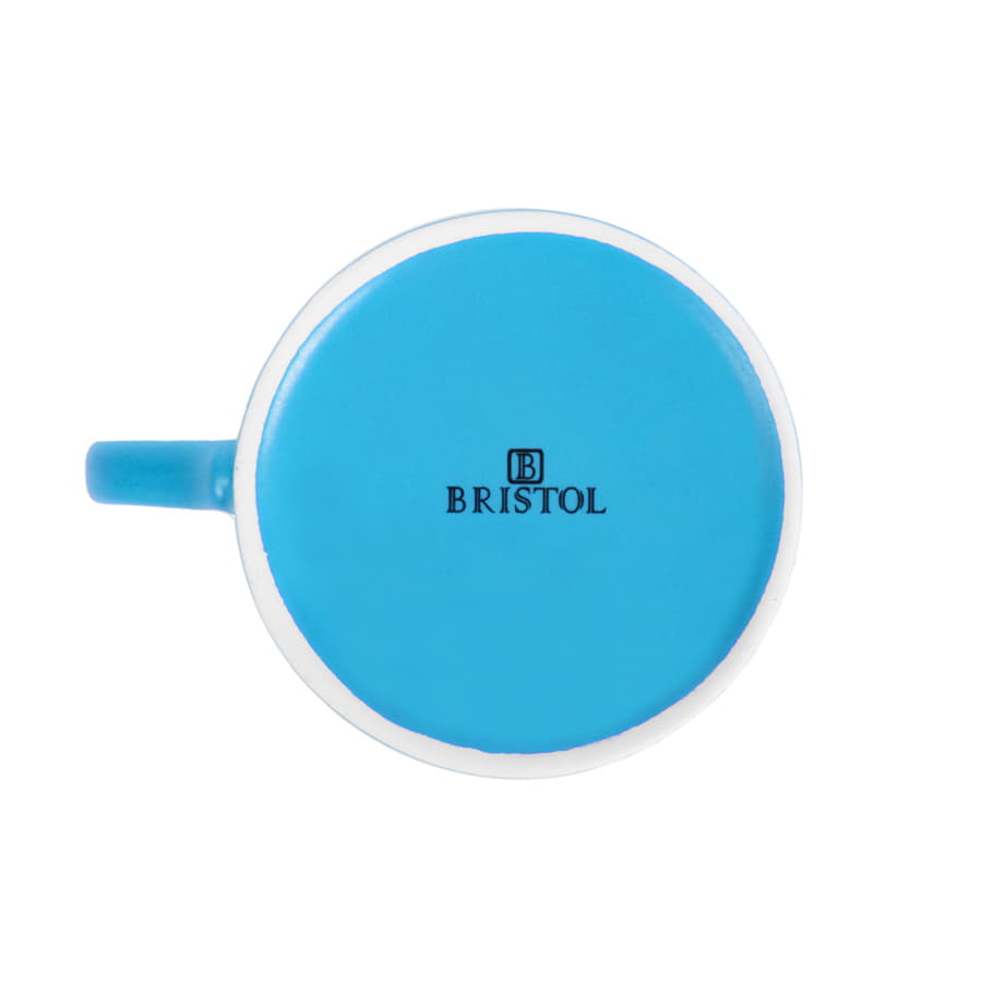 Чайная пара ICE CREAM, голубой, белый-4