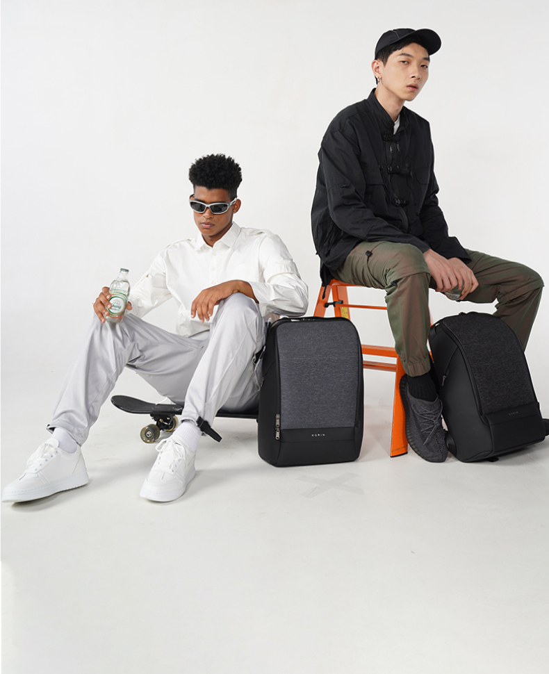 Рюкзак FlexPack Pro 47х34х18 см, черный-25