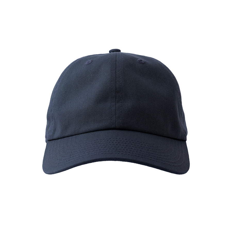 Бейсболка DAD HAT-S, 6 клиньев, металлическая застежка, темно-синий-7