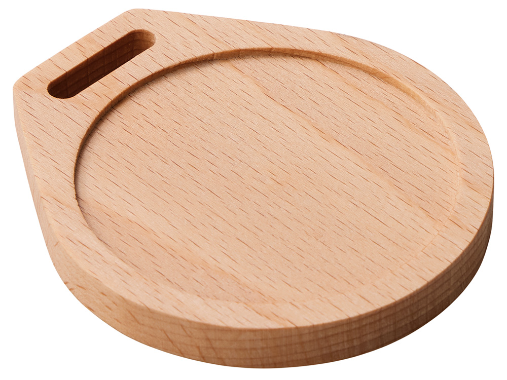 Медаль из бука Round, круг-3