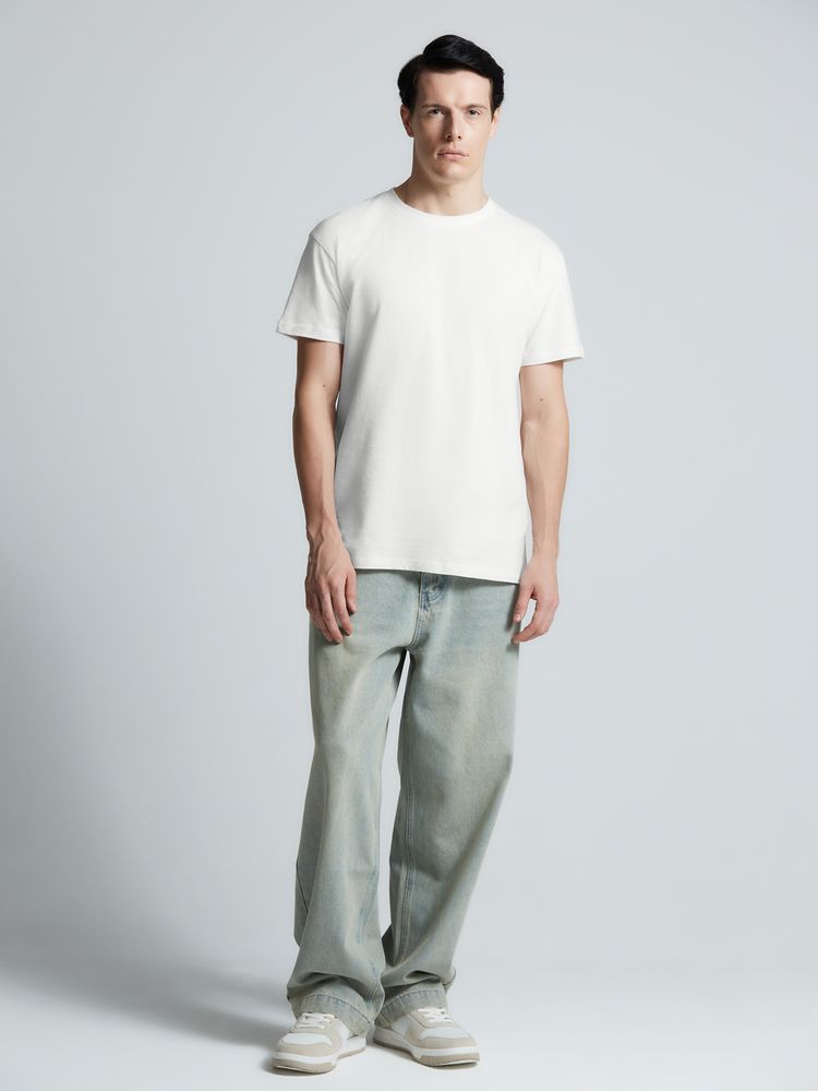 Футболка унисекс T-Bolka 160, белая (белоснежная)-8