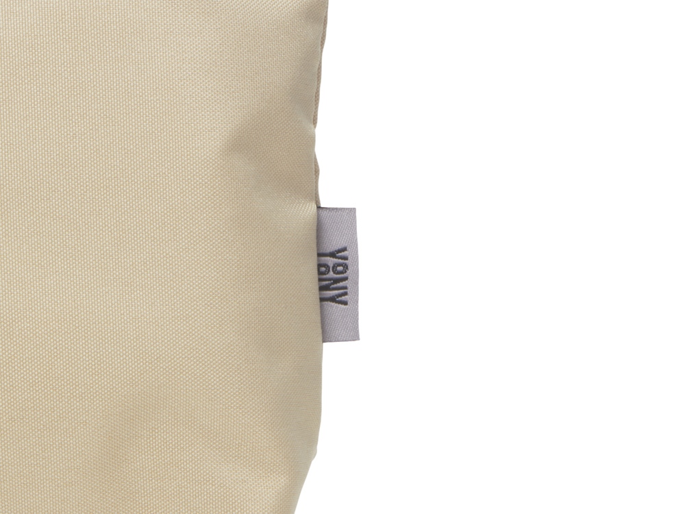 Косметичка из полиэстера 300D с подкладкой Amalia, бежевый-3